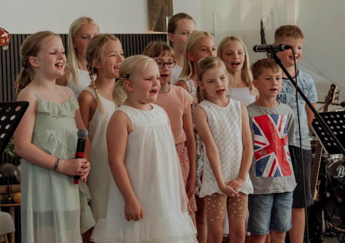 Kinderchor der FCG Frankenthal